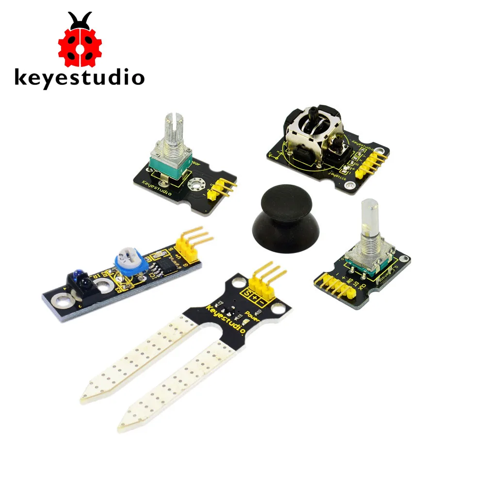 Keyestudio датчик стартер Kit-K4 для Arduino обучения программирования W/UNO R3+ ADL345+ ДЖОЙСТИК+ RGB светодиодный+ 19 проектов