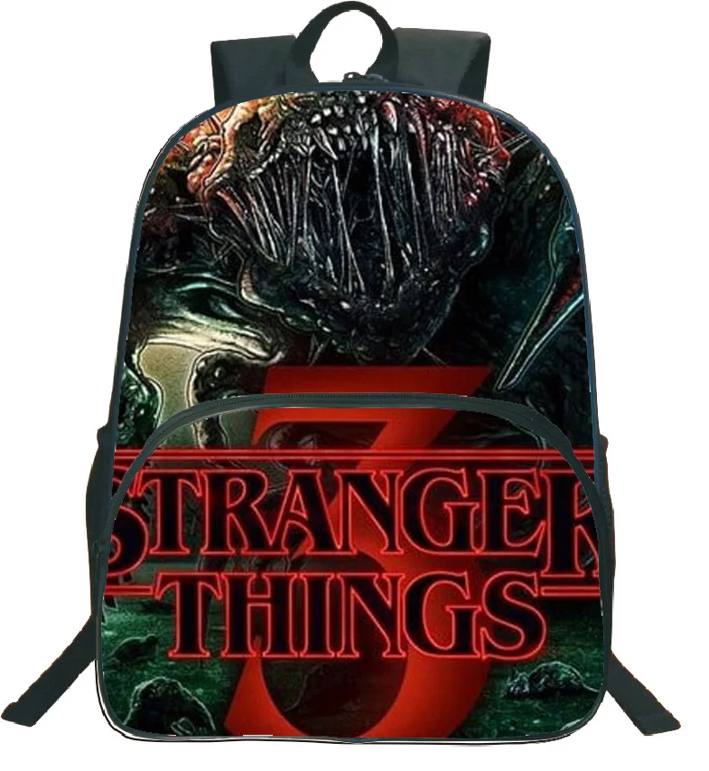 Beautiful Stranger Things 3 Men Women Travel Backpack Student Boys Girls Rucksack Fashion Colourful Pattern School Bag for Teens