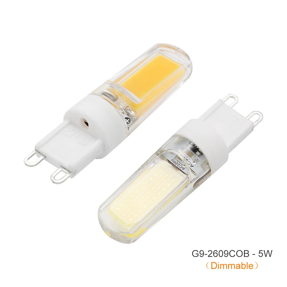1 шт. керамическая светодиодная мини лампа G9 230 В переменного тока 3 Вт 4 5 6 Вт|led