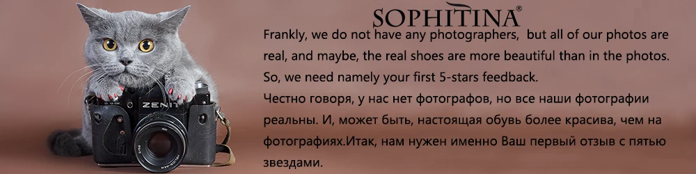 SOPHITINA/Ботильоны женские на весну и осень. Ботинки женские на ворсине. Кожаная теплая обувь для женщин. Ботинки высокого качества на высоком толстом каблуке с круглым мыском. Ботильоны c декоративным элементом. B37