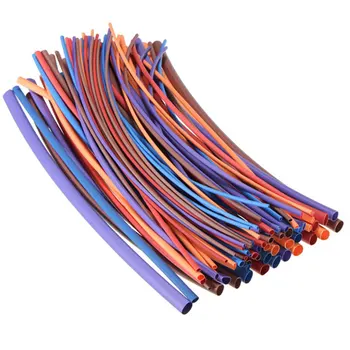 

Hot Sale 80Pcs Polyolefin 16m Assortment Sleeve Tube 2:1 Heat Shrink Tubing Sleeving Wrap Wire Cable Kit 6 Size 5 Color