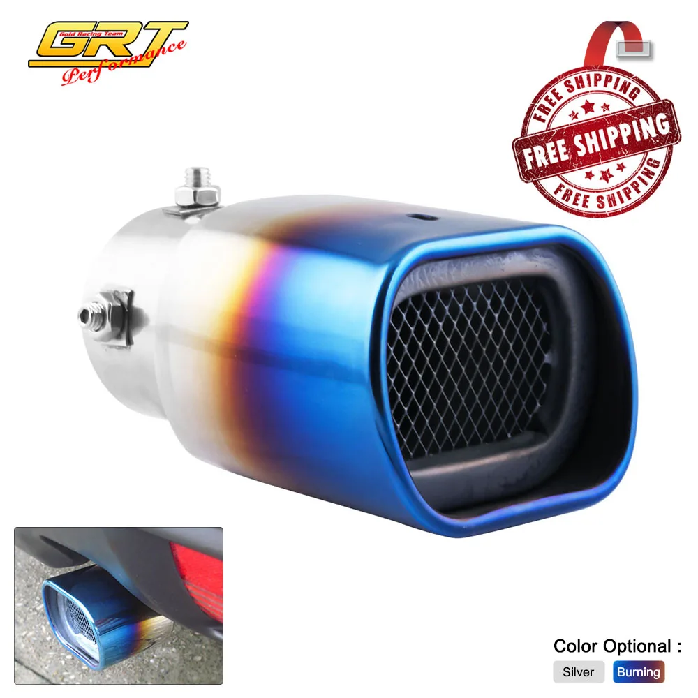 Universal Car Modification Stainless Steel Car Straight Exhaust Pipe