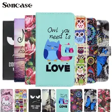 Coque portefeuille en cuir TPU pour Alcatel 3, 3L, 1X, 3C, 3V, 3X, 5026D, 5034D, 5099D, 5058, 5086, 4047, 5059D