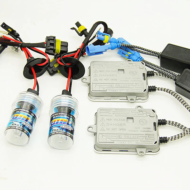 HID комплект 9005 HB3 9006 HB4 H7 H1 H11 H3 880 881 55 Вт ксеноновые лампы авто фары 55 Вт