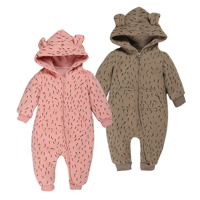 

Cute New Year Costume For Baby Boy Girl Rompers Children Winter Thick Warm Newborn Romper Baby Cotton Clothes Christmas Jumpsuit