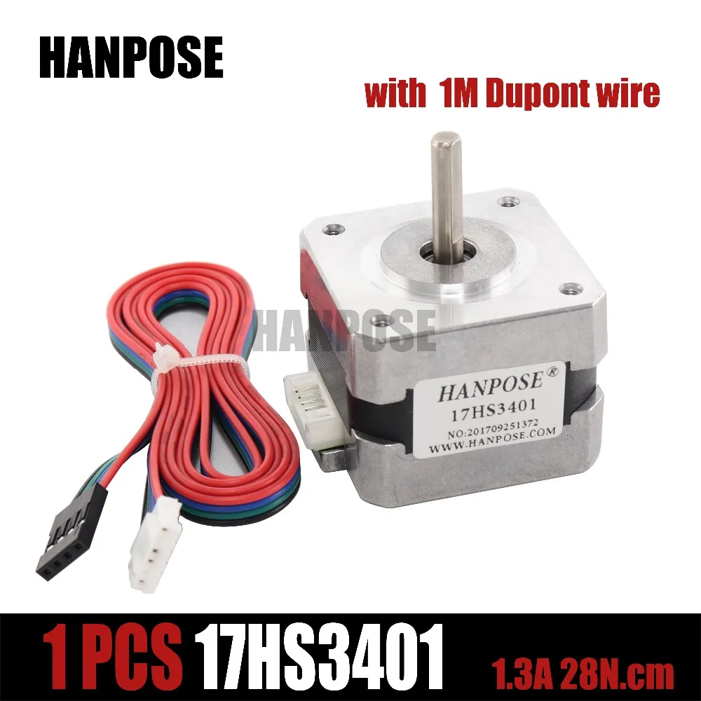 1 قطع 17HS3401 4-يؤدي نيما 17 محرك متدرج 42 42 BYGH 1.3A روش CE ISO CNC ليزر و 3D الطابعة 1 قطع 17HS3401 4-يؤدي نيما 17 محرك متدرج 42 42 BYGH 1.3A روش CE ISO CNC ليزر و 3D الطابعة