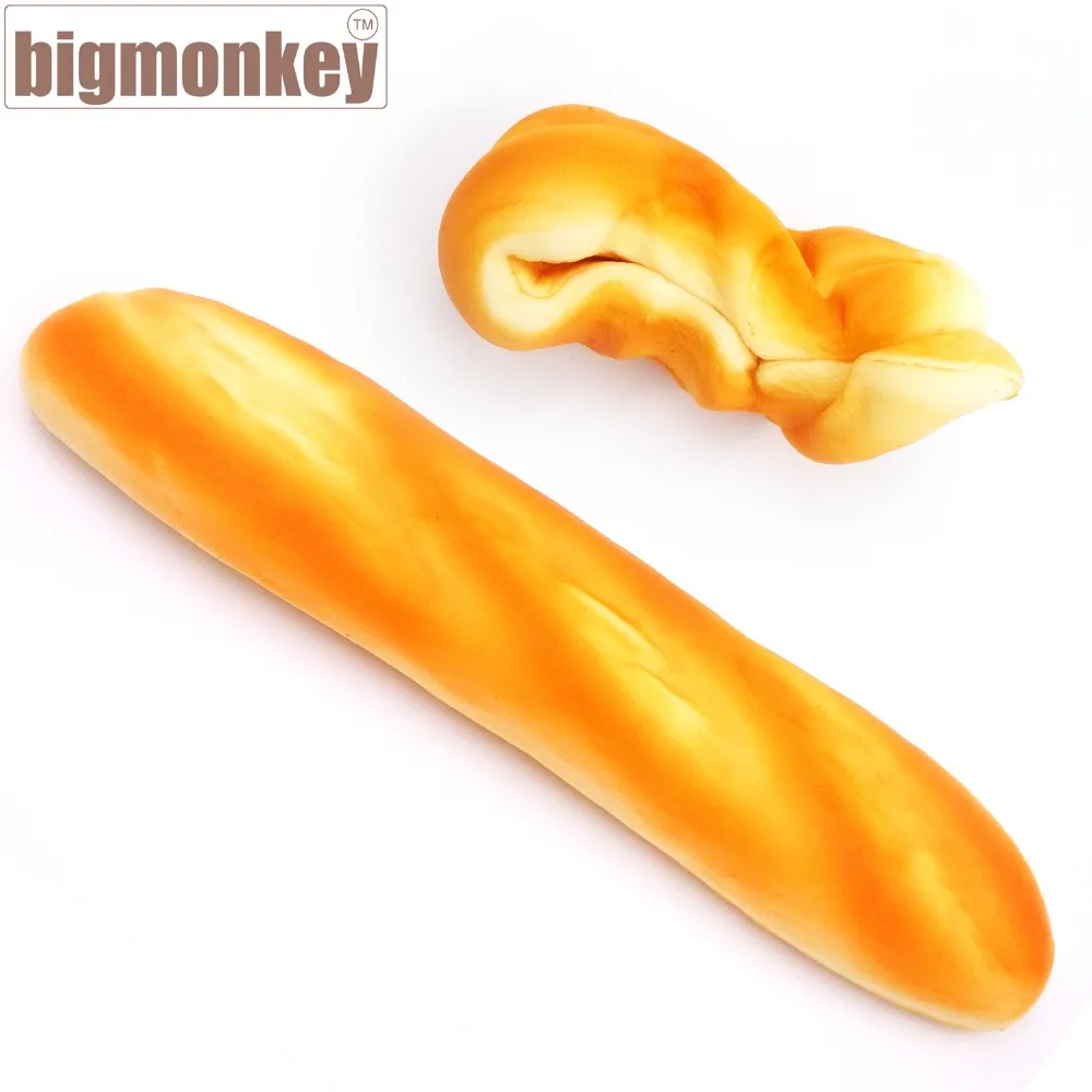 imágenes para Mono grande 15 UNIDS Largo 28 CM correas Blando Del Teléfono Pan Baguettes de Pan Suave Perfumado Cojines de Almohada imágenes para Mono grande 15 UNIDS Largo 28 CM correas Blando Del Teléfono Pan Baguettes de Pan Suave Perfumado Cojines de Almohada