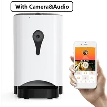 UK/AU/EU 4.5L кормушка для домашних животных, Wifi Пульт дистанционного управления, модная Умная автоматическая кормушка для домашних животных, для собак, кошек, перезаряжаемая с видеомонитором