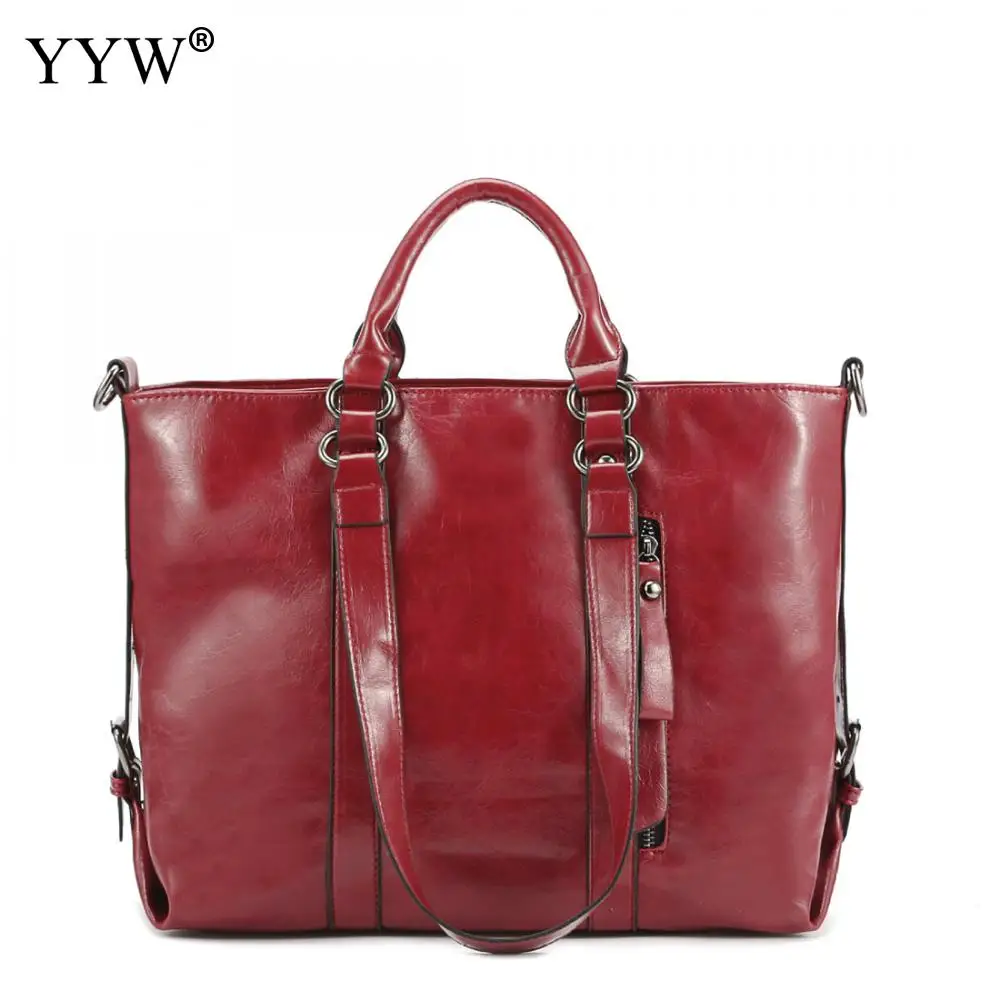 

Fashion Women Leather Handbag Red Crossbody Bags Bolsos Mujer Soild More Color Bags For Women 2017