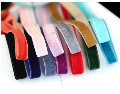 5yards/lot 3/8" 10mm Soft Comfortable Velvet Ribbon Headband Clips Bow Wedding Christmas Decoration Ribbon Decoration Ribbon Supplies Christmas Ribbon Velvet Ribbon Wrapping Ribbon Sewing Ribbon