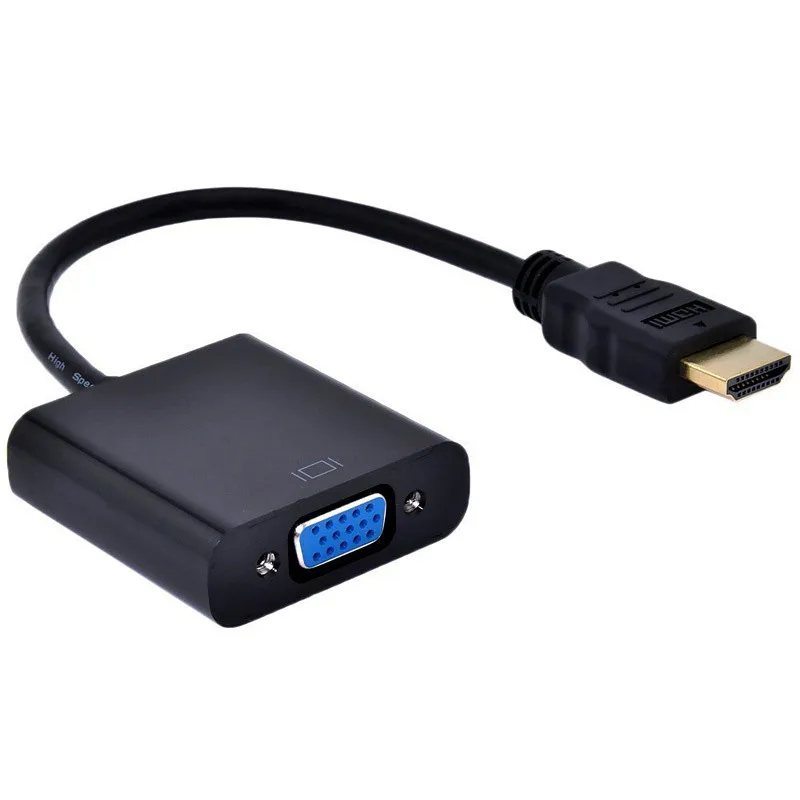 High quality HDMI Male to VGA RGB Female HDMI to VGA Video ...