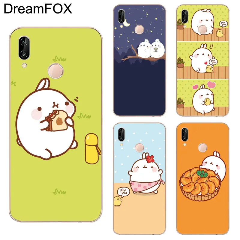 DREAMFOX K070 рисования каваи Мягкие TPU силиконовый чехол для huawei Honor 6A 6C 7X9 10 P20 Lite pro P Smart