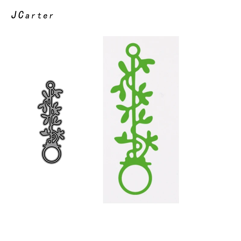 

JC 2019 New Arrivals Flower Vine Metal Cutting Dies for Scrapbooking DIY Embossing Folder Paper Handmade Album Crafts Stencils