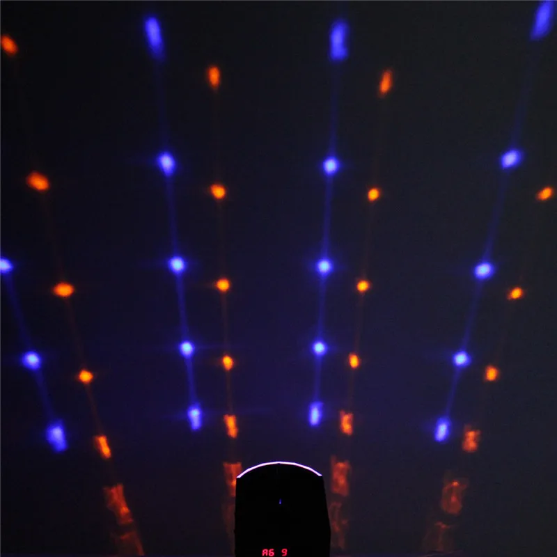 6 Вт AC90 240V светодиодный RGB Авто/Звуковое управление DMX512 строб сцена эффект