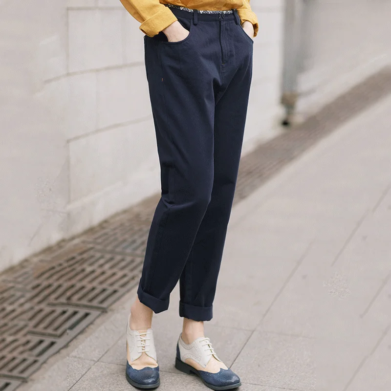 mid waist pants