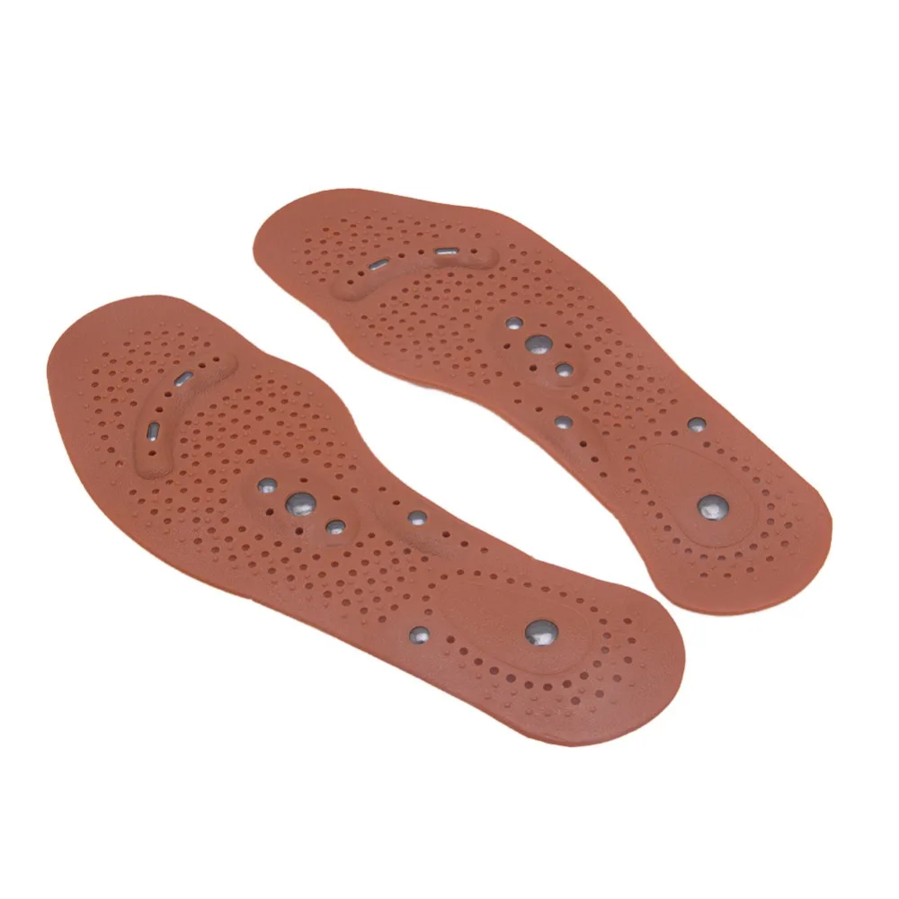 

Clean Health Foot Feet Care Magnetic Therapy Massage Insole Shoe Boot Thenar Pad New