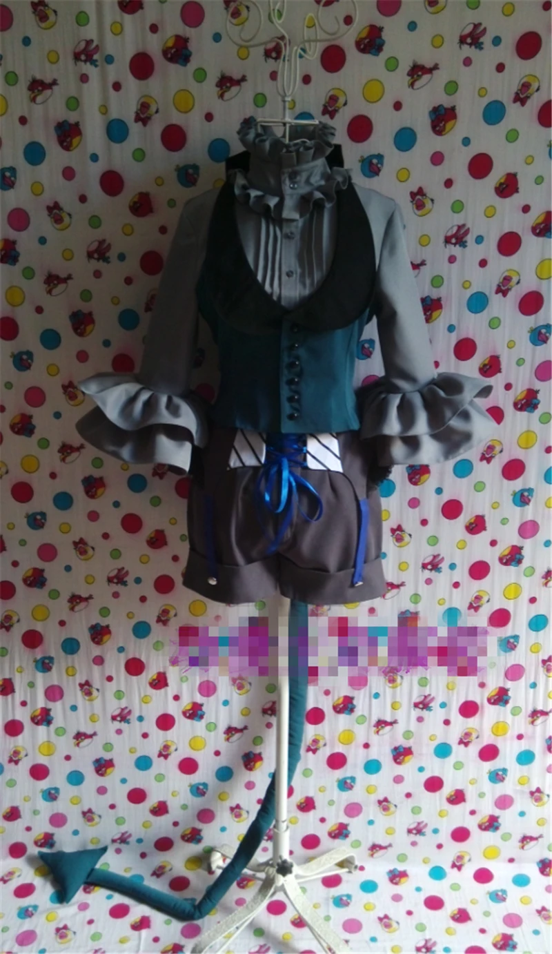 Черный Дворецкий Аниме Косплей Ciel Phantomhive косплей костюм маленький дьявол костюм размер на заказ