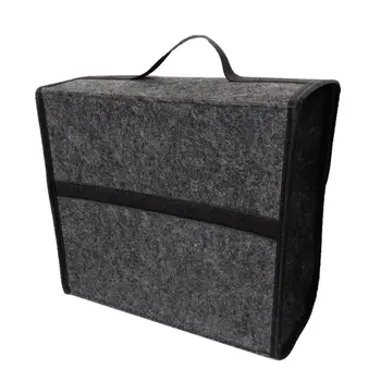 

Car Vehicle Trunk Foldable Tools Storage Case Thick Felt Tote Bag Organizer