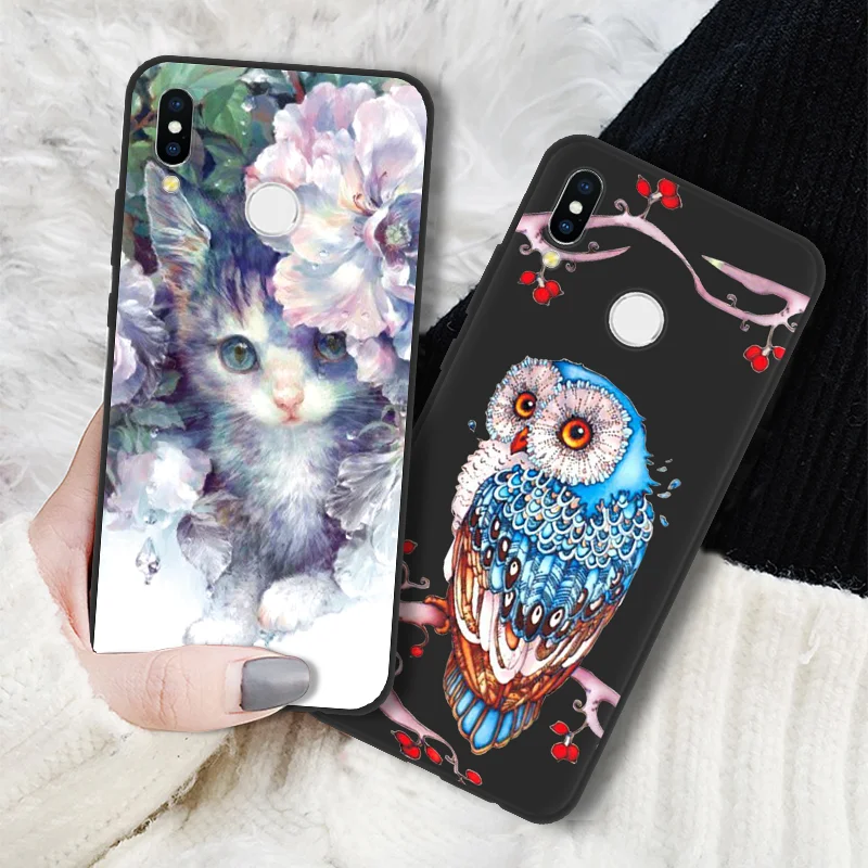 

Girl Pattern Case For Huawei Honor Play View 20 6A 8X 7A Pro 9 10 Nova 4 3i 3 2i Mate 10 20 P30 Lite Pro P Smart Y5 Y6 Y9 Fundas