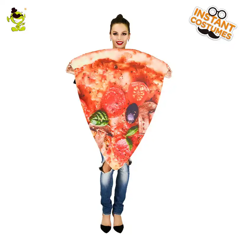 Women S Slice Pizza Costume Carnival Party Funny Food Slice Pizza Jumpsuit Unisex Adult Delicious Pizza Cosplay Fancy Dress Fancy Dress Costumes Carnivalpizza Costume Aliexpress