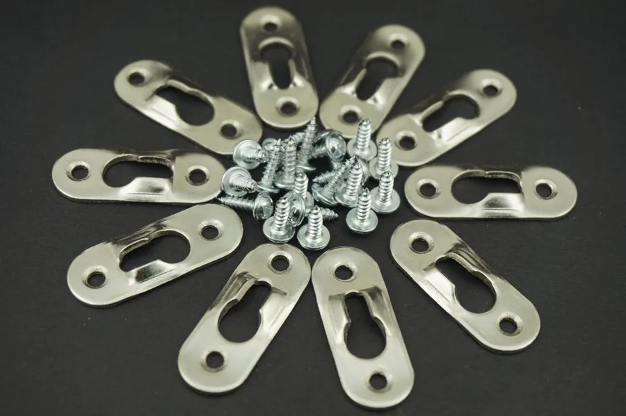 50pcs/lot Free Shipping Heavy Duty Stainless Steel Keyhole Picture
