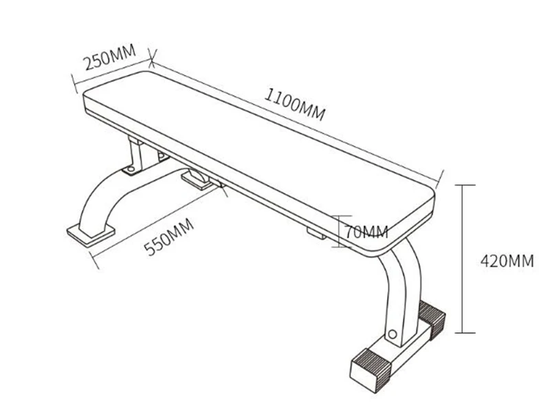 Вес скамейки Фитнес оборудования