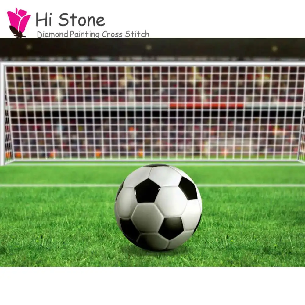 5d diy diamond painting World cup football full square cross stitch