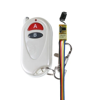 

Small Volume Relay Wireless Switch DC 3.7V 4.5V 5V 6V 7.4V 9V 12V Micro Battery Supply RF Receiver Transmitter