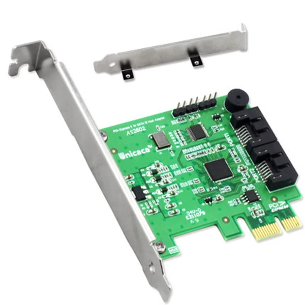 PCI Express SATA 6 Гбит pci-e Карты Контроллера PCI Express для внутреннего SATA 6 ГБ множитель 2 Порты и разъёмы SATA