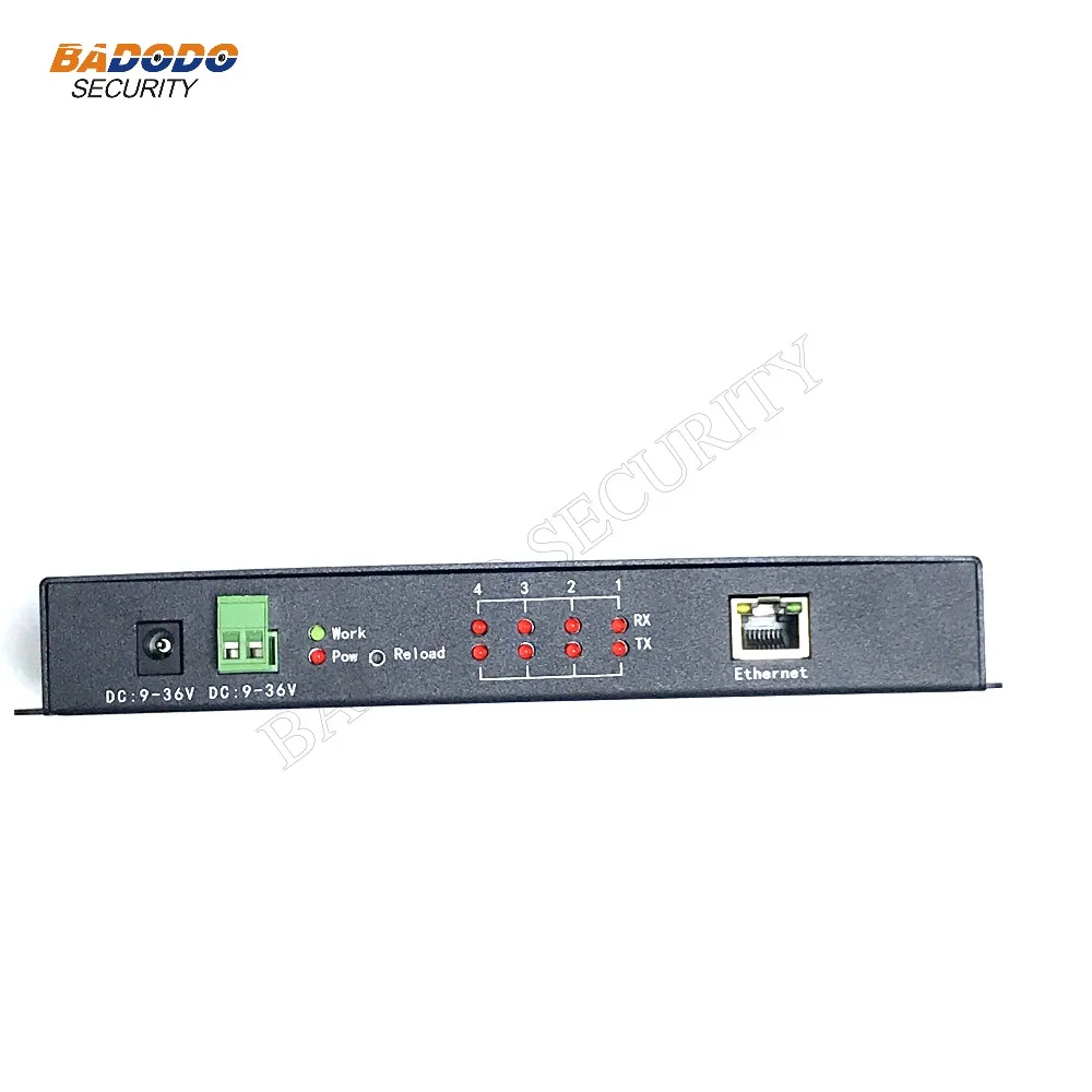 Industrial 4 Ports Serial Device Server USR-N540 RS232 RS485 RS422 to Ethernet Network Converter Support Modbus RTU To TCP