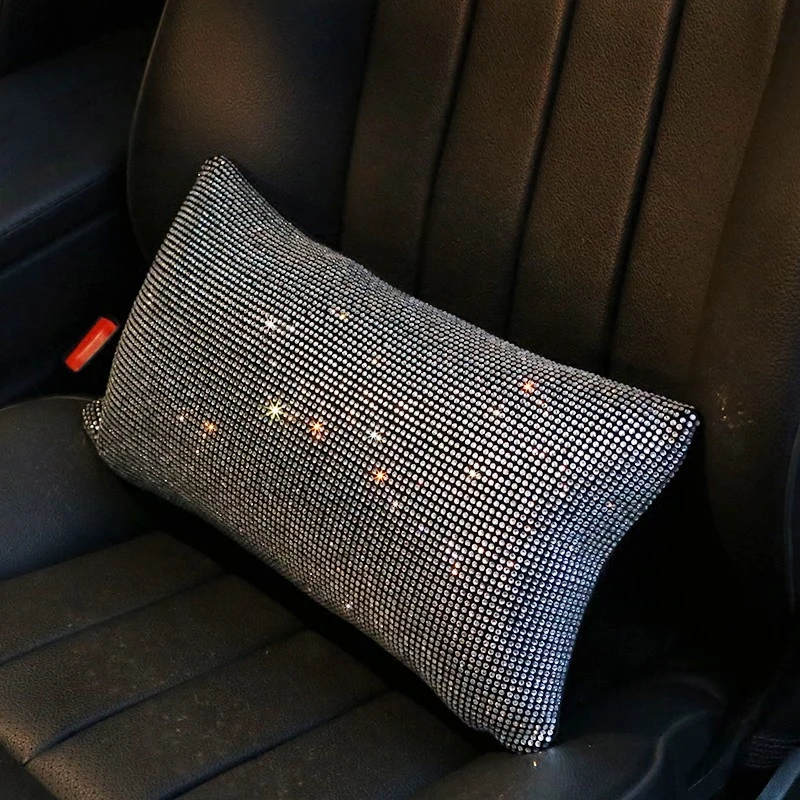 Luxury-Full-Crystal-Car-Headrest-Waist-Cover-Cute-Car-Interior-Accessories-6