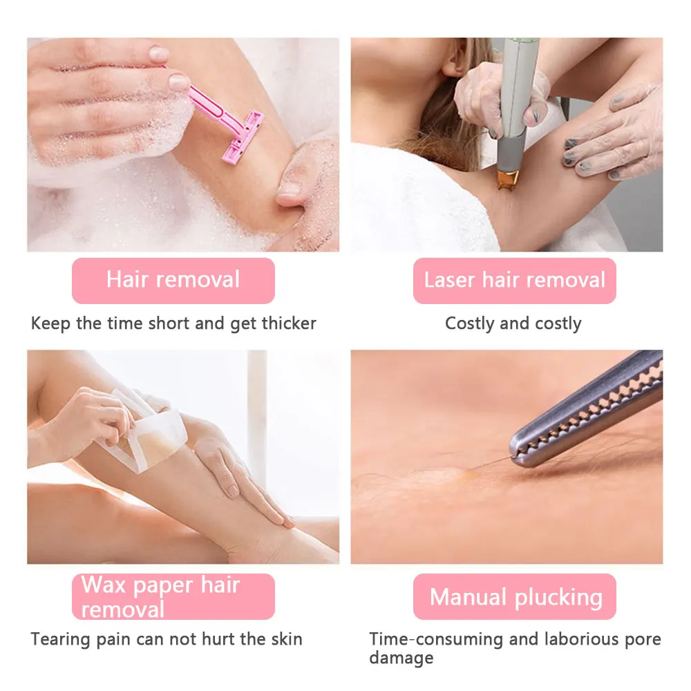 Epilator Depilatory Paste Painless Hair Removal Ointment Fast 120g Beauty Fashion Body Bikini