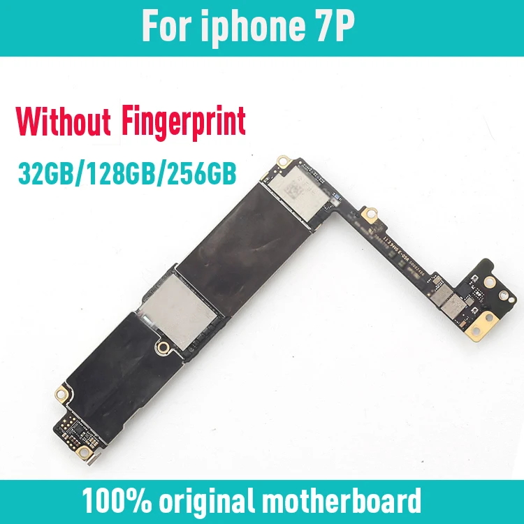 32 ГБ/128 ГБ/256 ГБ для iphone 7 Plus материнская плата с/без Touch ID, оригинальная разблокированная материнская плата для iphone 7 Plus