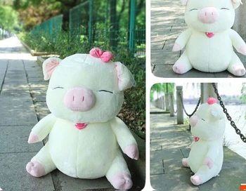 

big lovely pig doll cute smile plush pig toys birthday gift about 60cm