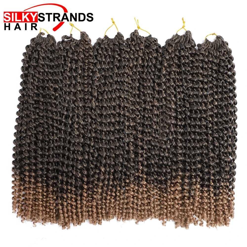 

18Inch Freetress Passion Twist Hair Long Bohemian Crochet Braids Twist 22Strands Kinky Water Weave Crochet Hair Synthetic