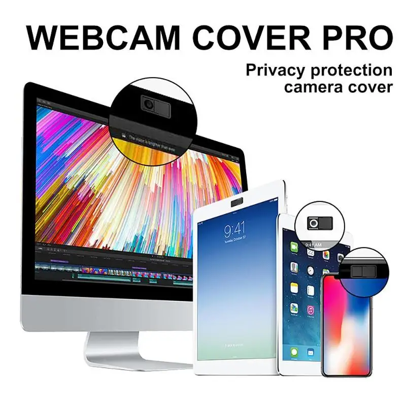 3 шт. пластиковая веб-камера крышка затвора защита конфиденциальности слайд затвора щит анти-хакер для смартфона ноутбука настольной камеры