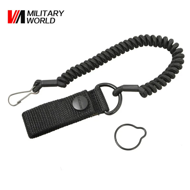 Combat Sling Telescopic Tactical Pistol Hand Gun Secure Lanyard