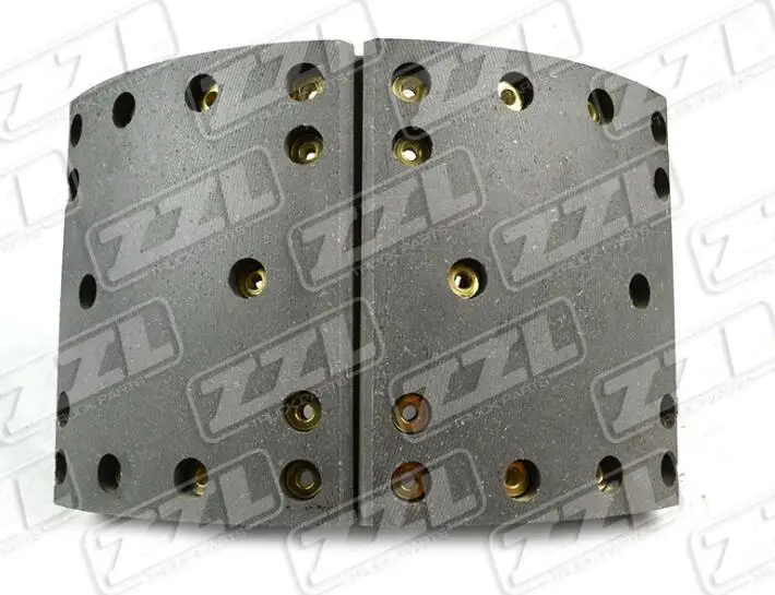 

China Heavy Duty Truck Mine Bawang 70 Mine AC26 Bridge Brake Shoes Assembly AZ9970342070