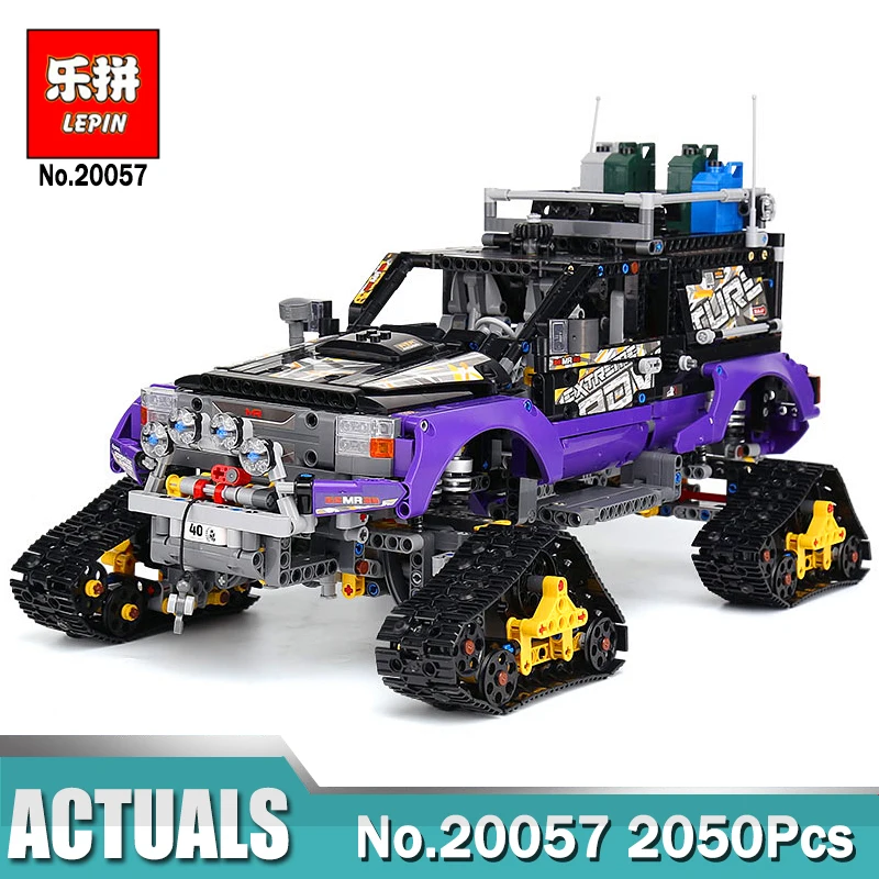 

Lepin 20057 2050Pcs Genuine Technic Mechanical Ultimate Extreme Adventure Car Set Building Blocks Bricks LegoINGlys 42069