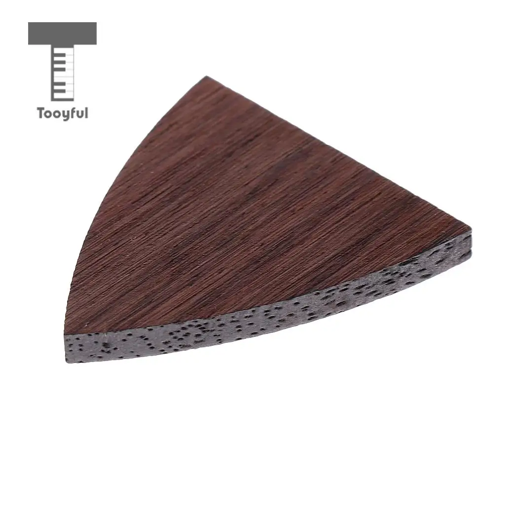 1pc Rosewood Guitar Heel Cover Plate for Guitar Luthier Material 2 Shape