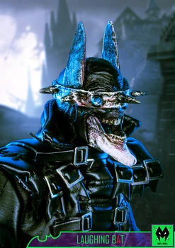 

For Collection 1/6 Scale Full Set Dark Nights Metal Laughing Bat Batman Model Toys Deluxe Edition for Fans Holiday Gift