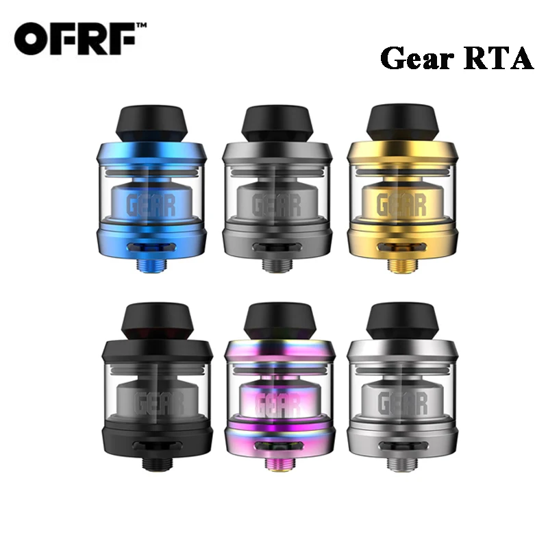 Атомайзер OFRF Gear RTA Tank 3 5 мл диаметр 24 мм одна катушка электронная сигарета
