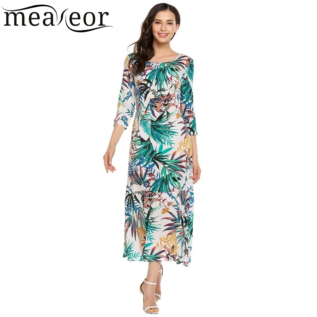 tropical dresses with sleeves