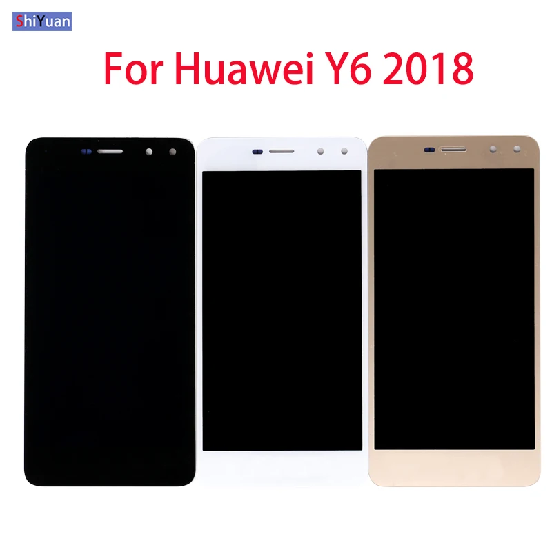 

5.7 inch For Huawei Y6 2018 Phone LCD Display Touch Screen Digitizer Assembly Replacement for Huawei Y6 2018 Display ATU-LX1 L11