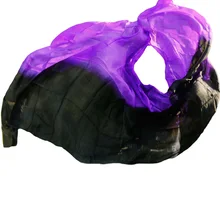 Дизайн настоящий шелк танец живота veilStage представление аксессуары для танцев размер и цвет могут быть настроены