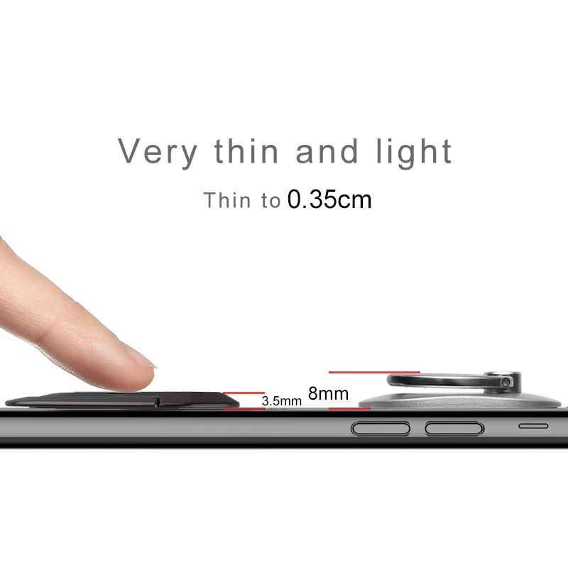 Роскошный 360 градусов Универсальный телефон металлический палец кольцо держатель для iPhone samsung Xiaomi подставка для мобильного телефона на палец крепление поддержка