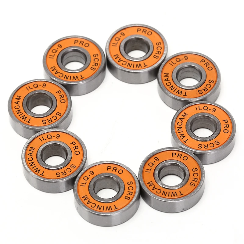 8 PCS/pack ILQ 9 Skating Bearing Inline Roller Skates Bearings For