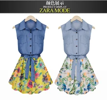 Fashion Brand Chiffon Summer Dress Quality Casual Summer Style Tropical Female Femininas Vestidos De Festa Women Dress