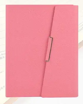 Логотип, заказной А5 блокнот, канцелярские принадлежности, лидер, спираль, несвязанный лист, для путешествий, розовые кольца, блокноты, дневник, подарок для девушек и женщин - Цвет: Pink