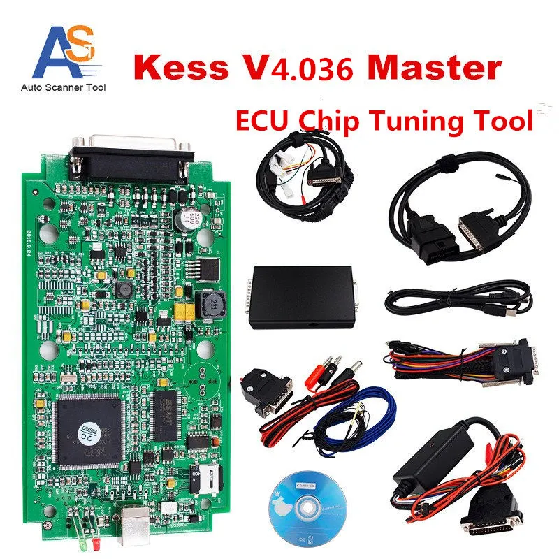 

Full Chip KESS Master OBD2 Manager Tuning Kit Kess Hardware V4.036 ECU Chip Tuning Tool No Token Limited For Multi-Brands